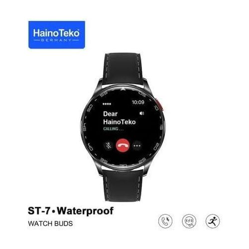 Hainoteko ST-7 smartwatch with earbuds
