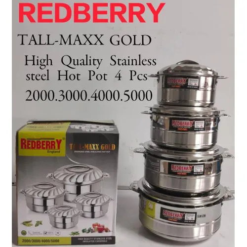 Redberry Stainless Hotpots