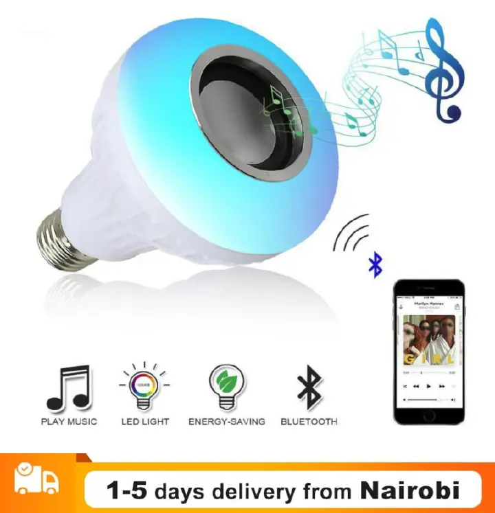 Wireless Bluetooth Speaker Bulb APP Control