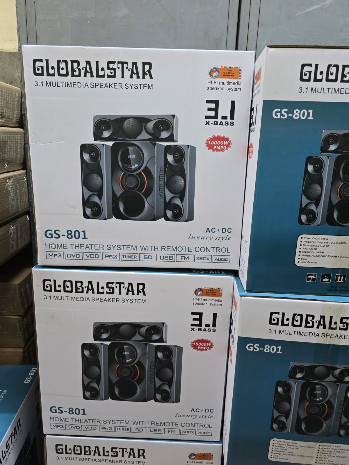 3.1ch Globalstar home theater