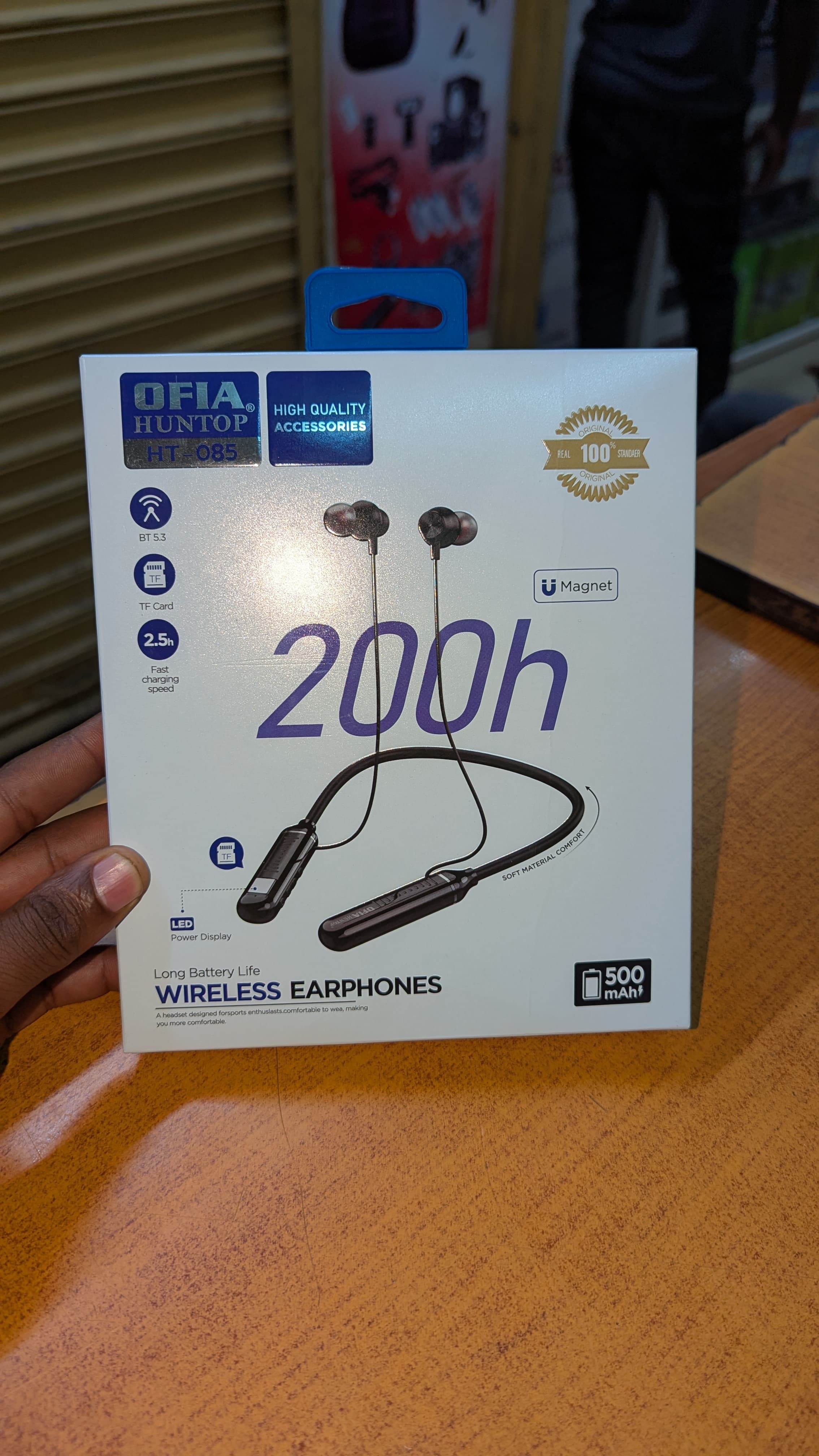 Ofia neckband earphones