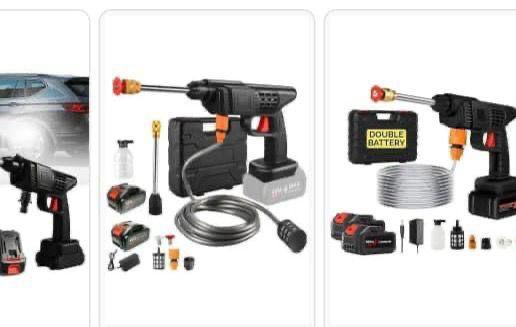 Wireless Car Wash Spray Gun Machine with Portable Lithium