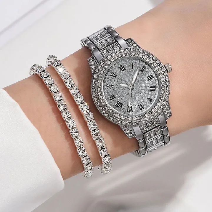 Thumbnail of Ladies Quartz Watches Jewelry Set