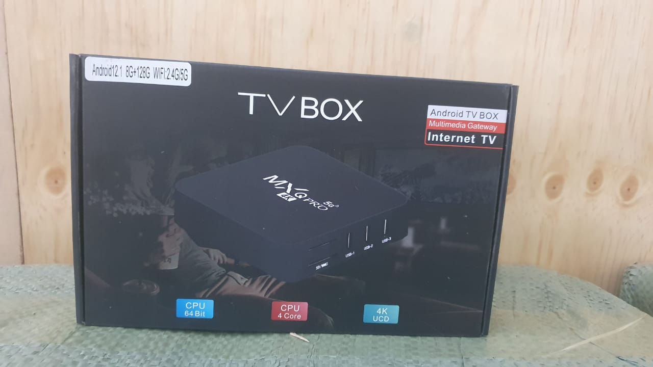 8gb+128gb MXQ PRO 4K Android 12 Smart TV Box